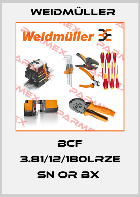 BCF 3.81/12/180LRZE SN OR BX  Weidmüller