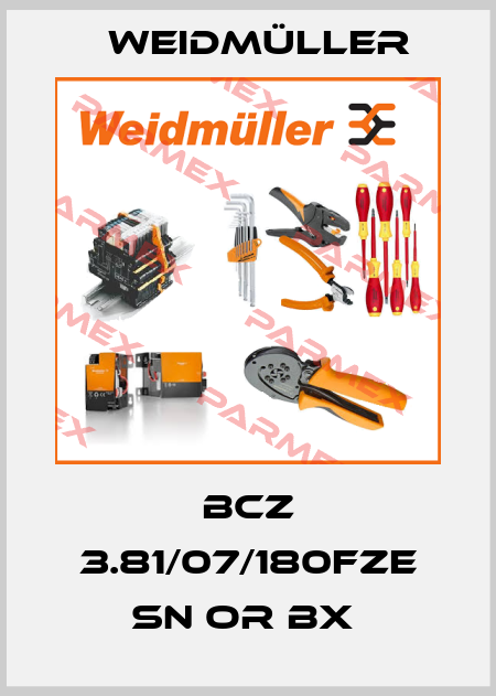 BCZ 3.81/07/180FZE SN OR BX  Weidmüller