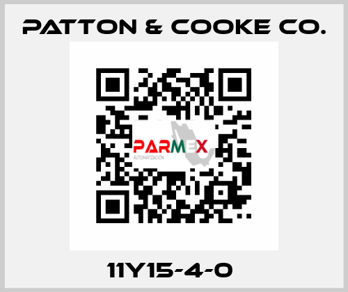 11Y15-4-0  Patton & Cooke Co.