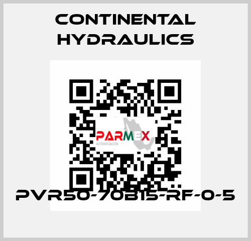 PVR50-70B15-RF-0-5 Continental Hydraulics