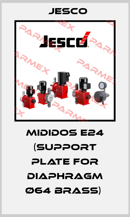 Mididos E24 (Support Plate for Diaphragm Ø64 Brass)  Jesco