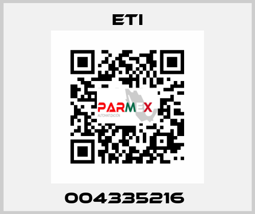 004335216  Eti