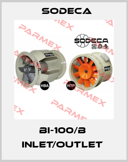 BI-100/B  INLET/OUTLET  Sodeca