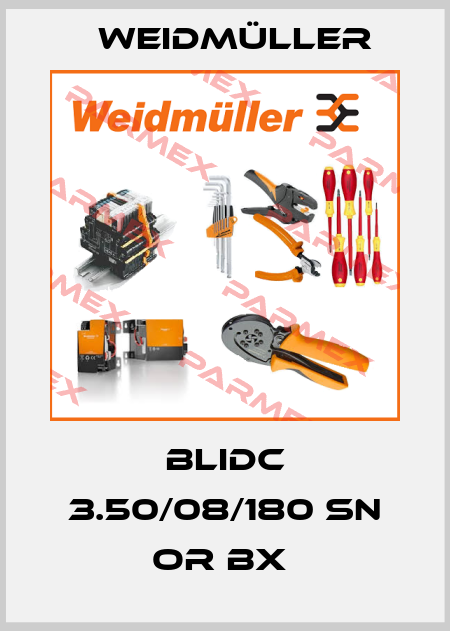 BLIDC 3.50/08/180 SN OR BX  Weidmüller