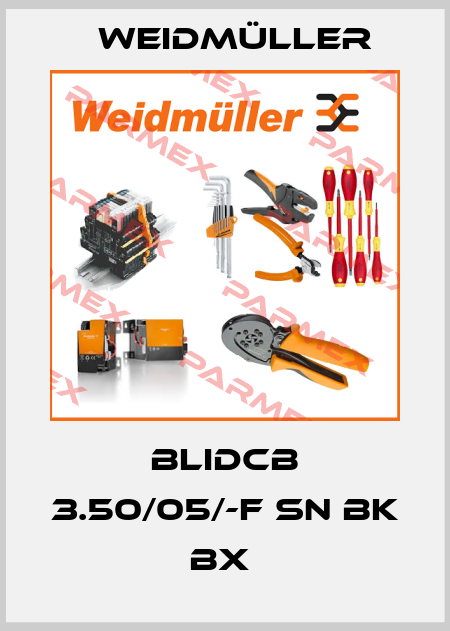 BLIDCB 3.50/05/-F SN BK BX  Weidmüller