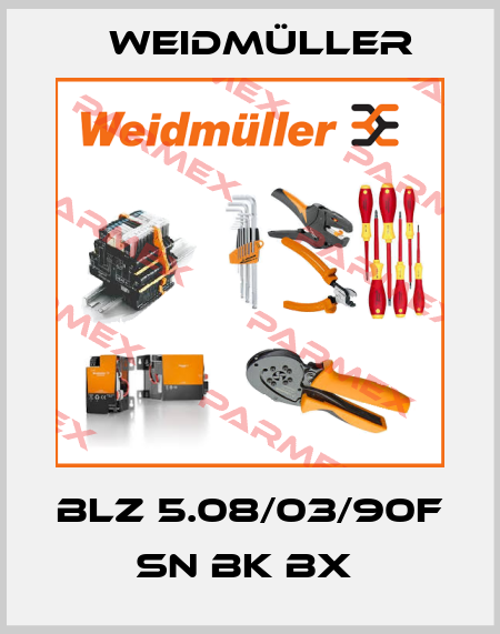 BLZ 5.08/03/90F SN BK BX  Weidmüller