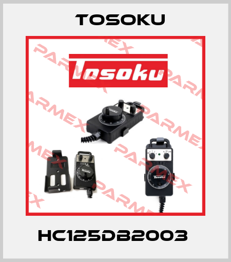 HC125DB2003  TOSOKU
