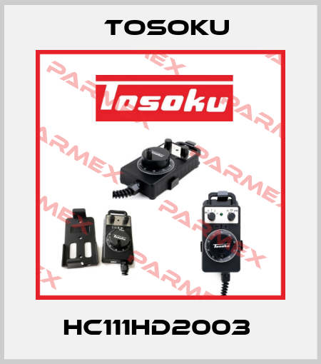 HC111HD2003  TOSOKU