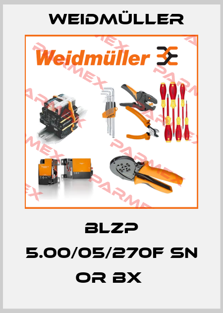 BLZP 5.00/05/270F SN OR BX  Weidmüller