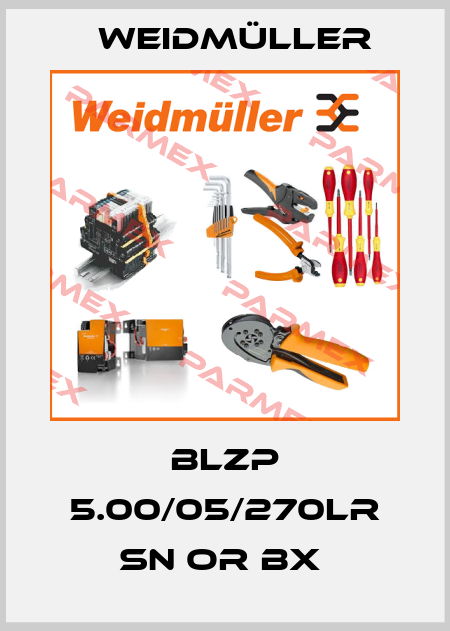 BLZP 5.00/05/270LR SN OR BX  Weidmüller