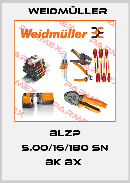 BLZP 5.00/16/180 SN BK BX  Weidmüller