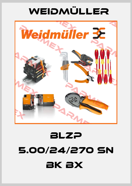 BLZP 5.00/24/270 SN BK BX  Weidmüller