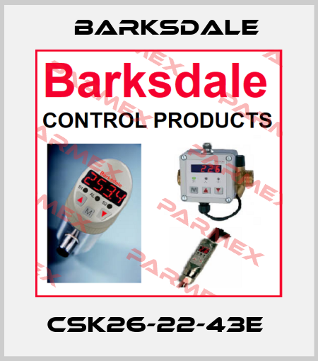 CSK26-22-43E  Barksdale