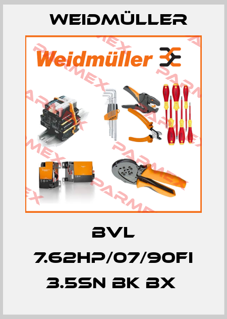 BVL 7.62HP/07/90FI 3.5SN BK BX  Weidmüller