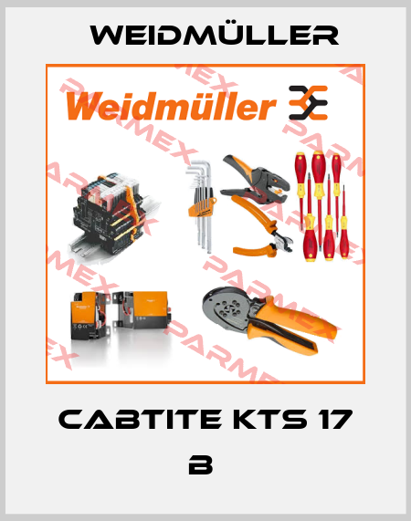 CABTITE KTS 17 B  Weidmüller