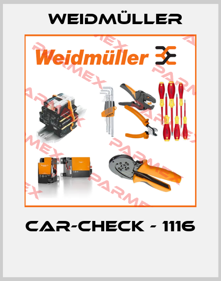 CAR-CHECK - 1116  Weidmüller