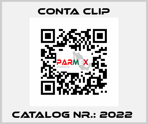 CATALOG NR.: 2022  Conta Clip