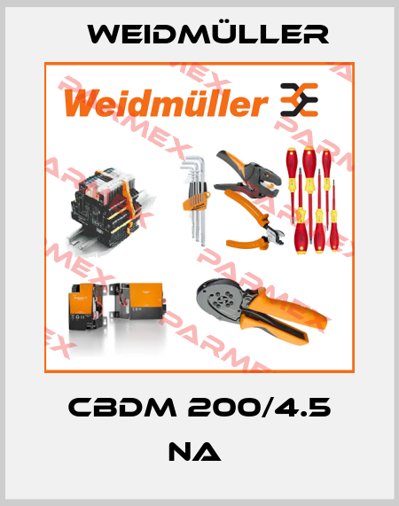 CBDM 200/4.5 NA  Weidmüller