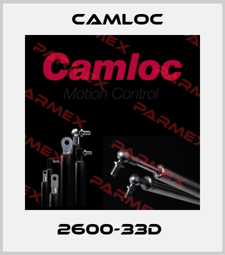 2600-33D  Camloc