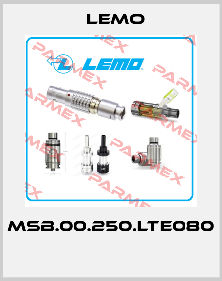 MSB.00.250.LTE080  Lemo