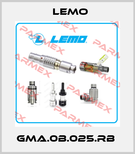 GMA.0B.025.RB  Lemo