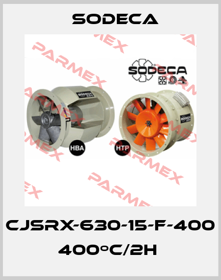 CJSRX-630-15-F-400  400ºC/2H  Sodeca