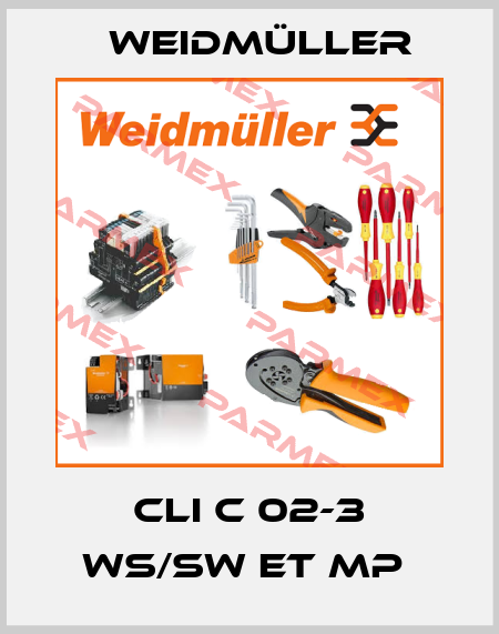 CLI C 02-3 WS/SW ET MP  Weidmüller