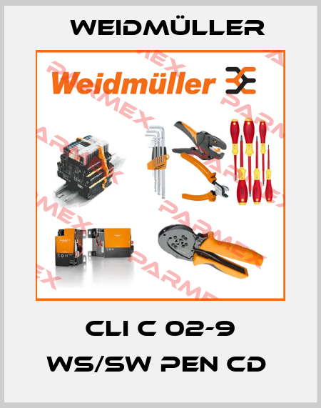 CLI C 02-9 WS/SW PEN CD  Weidmüller