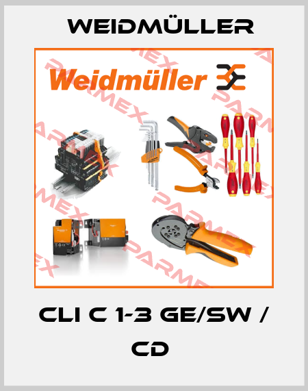 CLI C 1-3 GE/SW / CD  Weidmüller