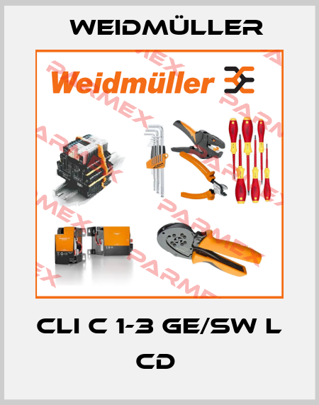 CLI C 1-3 GE/SW L CD  Weidmüller