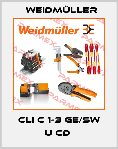 CLI C 1-3 GE/SW U CD  Weidmüller