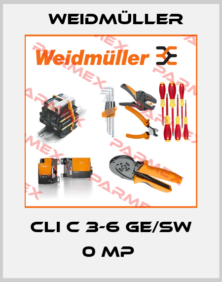 CLI C 3-6 GE/SW 0 MP  Weidmüller