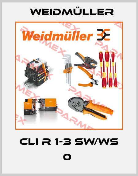 CLI R 1-3 SW/WS 0  Weidmüller
