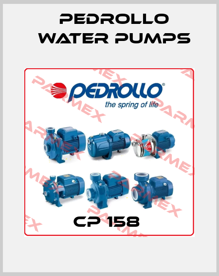 CP 158  Pedrollo Water Pumps