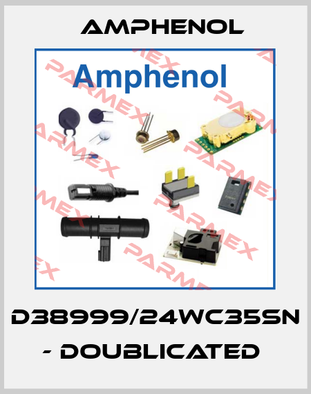 D38999/24WC35SN - DOUBLICATED  Amphenol