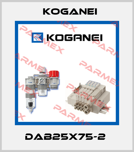 DAB25X75-2  Koganei
