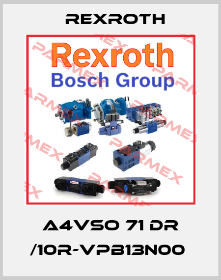 A4VSO 71 DR /10R-VPB13N00  Rexroth