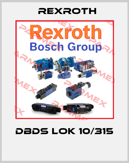 DBDS LOK 10/315  Rexroth