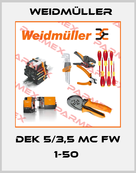 DEK 5/3,5 MC FW 1-50  Weidmüller