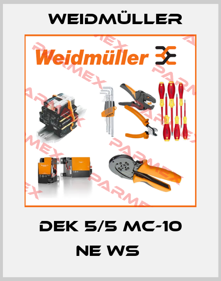 DEK 5/5 MC-10 NE WS  Weidmüller