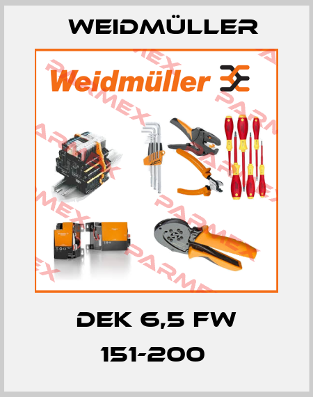 DEK 6,5 FW 151-200  Weidmüller