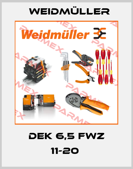 DEK 6,5 FWZ 11-20  Weidmüller
