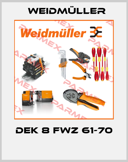 DEK 8 FWZ 61-70  Weidmüller