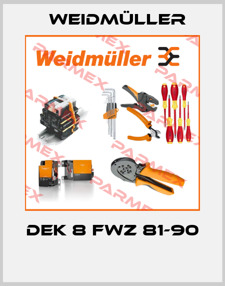DEK 8 FWZ 81-90  Weidmüller