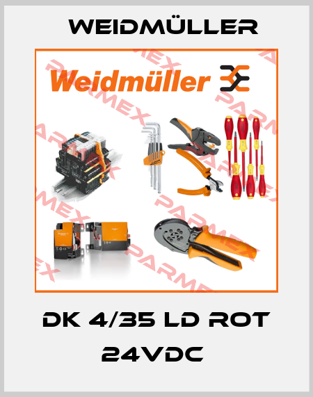 DK 4/35 LD ROT 24VDC  Weidmüller