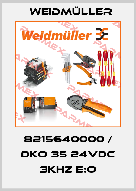 8215640000 / DKO 35 24VDC 3KHZ E:O Weidmüller