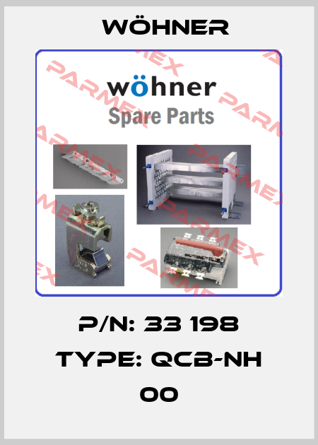 P/N: 33 198 Type: QCB-NH 00 Wöhner