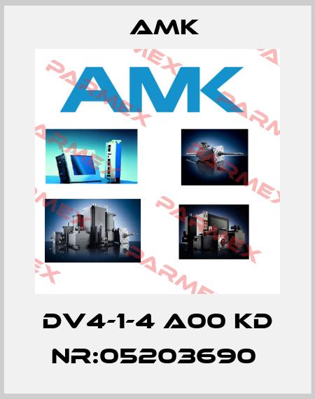 DV4-1-4 A00 KD NR:05203690  AMK