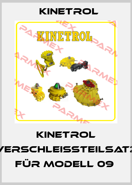 Kinetrol Verschleißteilsatz für Modell 09  Kinetrol