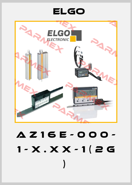 A Z 1 6 E - 0 0 0 - 1 - x . x x - 1 ( 2 G )  Elgo